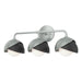 Hubbardton Forge - 201375-SKT-82-10-GG0711 - Three Light Bath Sconce - Brooklyn - Vintage Platinum
