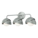 Hubbardton Forge - 201375-SKT-82-82-GG0711 - Three Light Bath Sconce - Brooklyn - Vintage Platinum