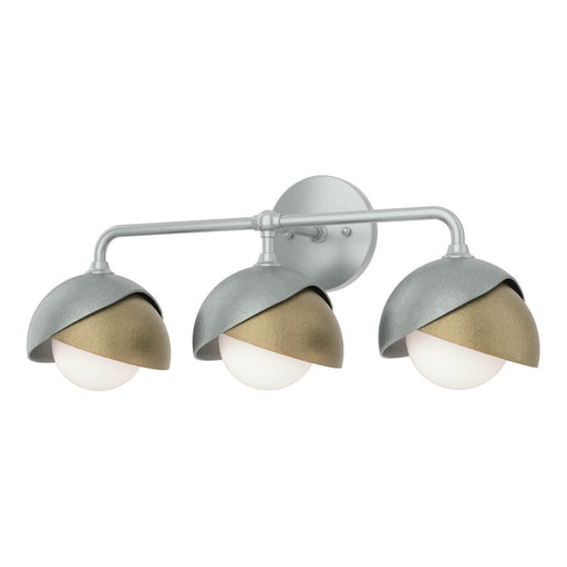 Brooklyn Three Light Bath Sconce Vintage Platinum