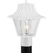 Progress Lighting - P5414-30 - One Light Post Lantern - Mansard - White