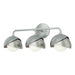 Hubbardton Forge - 201375-SKT-82-85-GG0711 - Three Light Bath Sconce - Brooklyn - Vintage Platinum
