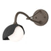 Hubbardton Forge - 201376-SKT-05-10-GG0711 - One Light Wall Sconce - Brooklyn - Bronze