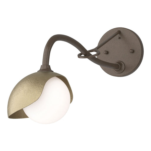 Brooklyn One Light Wall Sconce Bronze