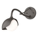 Hubbardton Forge - 201376-SKT-14-14-GG0711 - One Light Wall Sconce - Brooklyn - Oil Rubbed Bronze