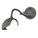 Hubbardton Forge - 201376-SKT-14-20-GG0711 - One Light Wall Sconce - Brooklyn - Oil Rubbed Bronze