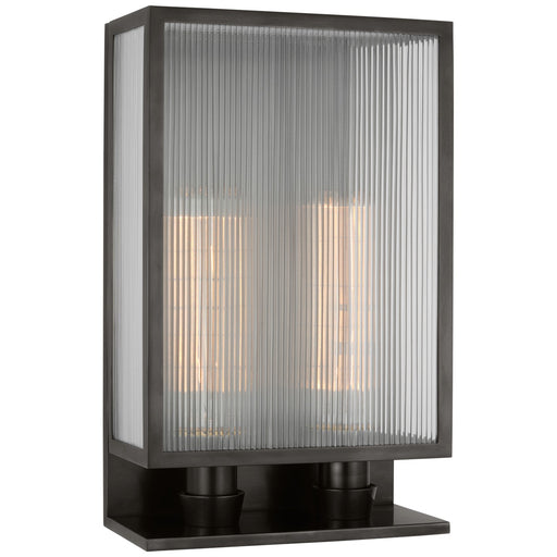 Visual Comfort Signature - BBL 2182BZ-CRB - LED Wall Sconce - York - Bronze