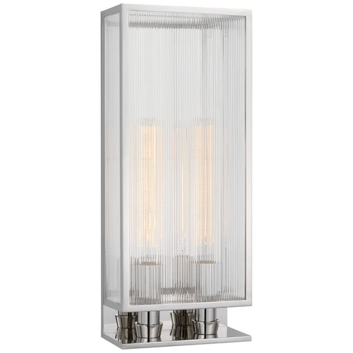 Visual Comfort Signature - BBL 2183PN-CRB - LED Wall Sconce - York - Polished Nickel