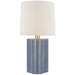 Visual Comfort Signature - BBL 3634PBC-L - LED Table Lamp - Lakepoint - Polar Blue Crackle