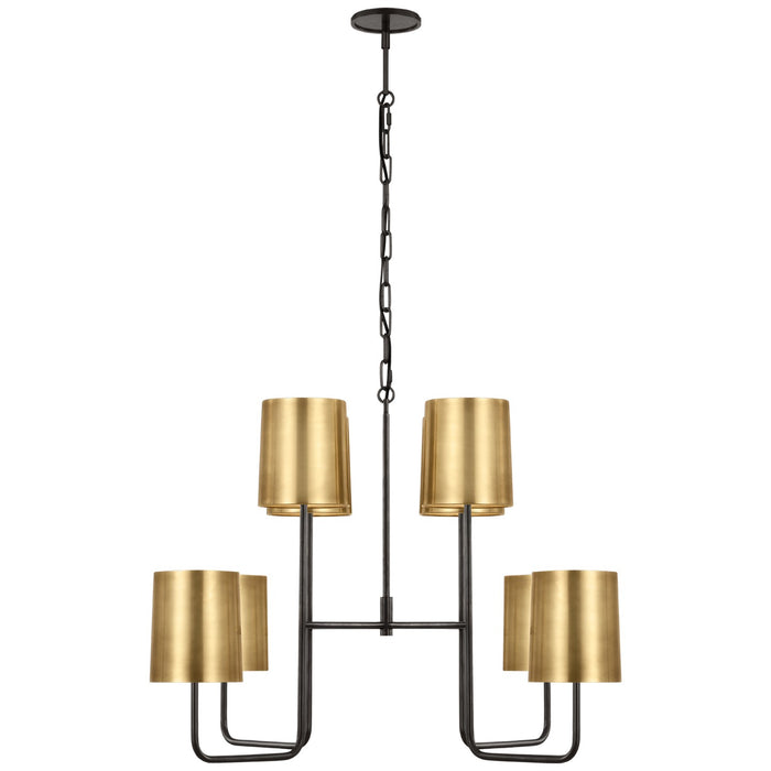 Visual Comfort Signature - BBL 5083BZ-SB - LED Chandelier - Go Lightly - Bronze