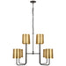 Visual Comfort Signature - BBL 5083BZ-SB - LED Chandelier - Go Lightly - Bronze