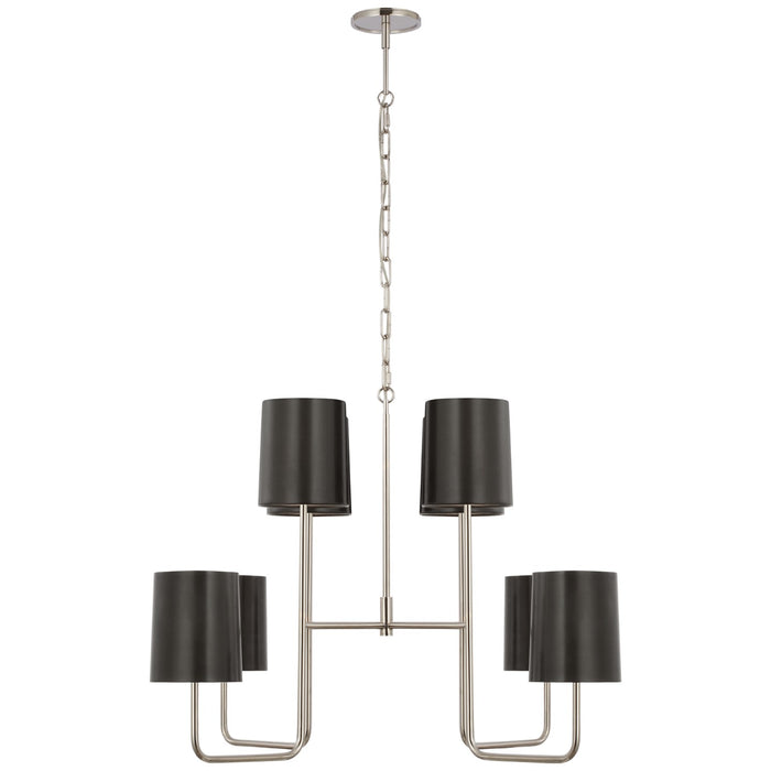 Visual Comfort Signature - BBL 5083PN-BZ - LED Chandelier - Go Lightly - Polished Nickel