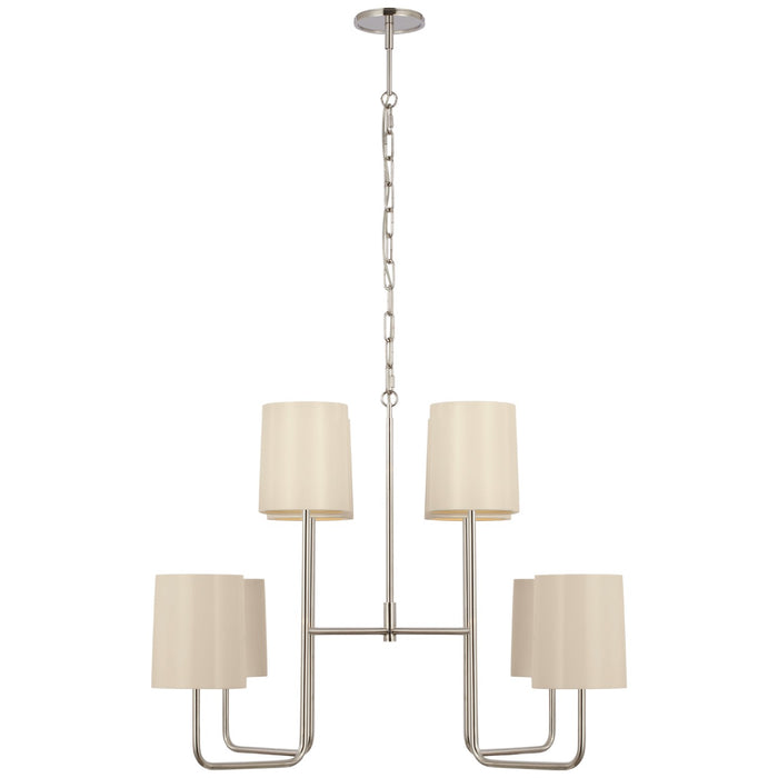 Visual Comfort Signature - BBL 5083PN-CW - LED Chandelier - Go Lightly - Polished Nickel