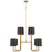 Visual Comfort Signature - BBL 5083SB-BZ - LED Chandelier - Go Lightly - Soft Brass