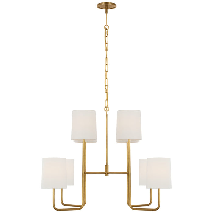 Visual Comfort Signature - BBL 5083SB-L - LED Chandelier - Go Lightly - Soft Brass