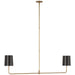 Visual Comfort Signature - BBL 5085SB-BZ - LED Chandelier - Go Lightly - Soft Brass