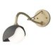 Hubbardton Forge - 201376-SKT-84-20-GG0711 - One Light Wall Sconce - Brooklyn - Soft Gold