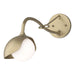 Hubbardton Forge - 201376-SKT-84-84-GG0711 - One Light Wall Sconce - Brooklyn - Soft Gold