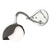 Hubbardton Forge - 201376-SKT-85-07-GG0711 - One Light Wall Sconce - Brooklyn - Sterling