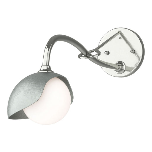 Hubbardton Forge - 201376-SKT-85-82-GG0711 - One Light Wall Sconce - Brooklyn - Sterling