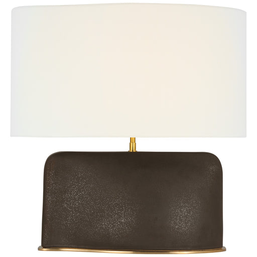 Visual Comfort Signature - KW 3683SBM-L - LED Table Lamp - Amantani - Stained Black Metallic