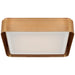 Visual Comfort Signature - KW 4084AB-WG - LED Flush Mount - Precision - Antique-Burnished Brass