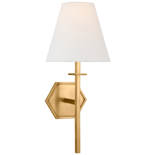 Visual Comfort Signature - PCD 2002HAB-L - LED Wall Sconce - Olivier - Hand-Rubbed Antique Brass