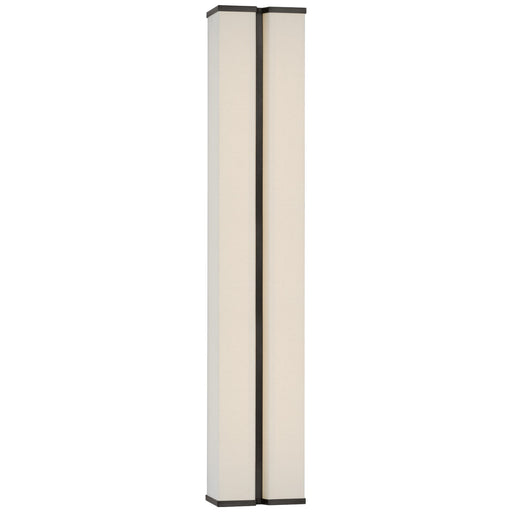 Visual Comfort Signature - PCD 2252BZ/L - LED Wall Sconce - Vernet - Bronze and Linen