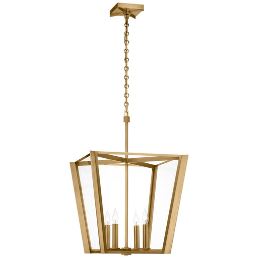 Visual Comfort Signature - PCD 5251HAB-CG - LED Lantern - Palais - Hand-Rubbed Antique Brass