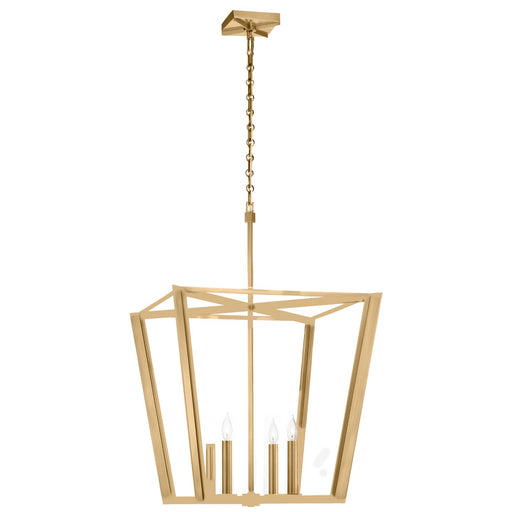 Visual Comfort Signature - PCD 5252HAB-CG - LED Lantern - Palais - Hand-Rubbed Antique Brass