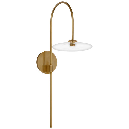Visual Comfort Signature - S 2692HAB-CG - LED Wall Sconce - Calvino - Hand-Rubbed Antique Brass