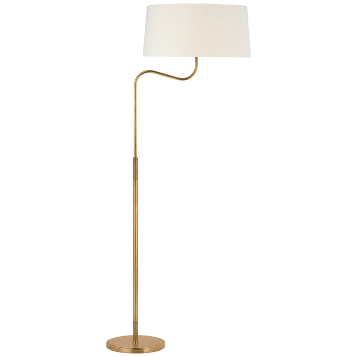 Visual Comfort Signature - TOB 1350HAB-L - LED Floor Lamp - Canto - Hand-Rubbed Antique Brass
