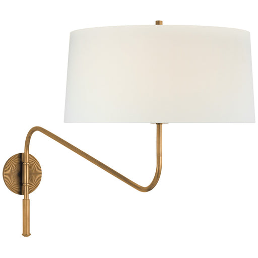 Visual Comfort Signature - TOB 2350HAB-L - LED Swinging Wall Light - Canto - Hand-Rubbed Antique Brass