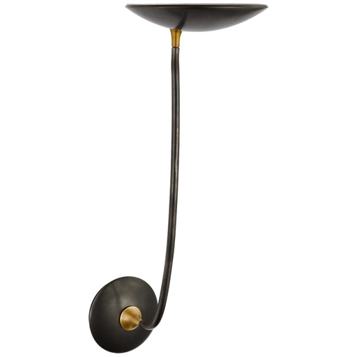 Visual Comfort Signature - TOB 2783BZ/HAB - LED Wall Sconce - Keira - Bronze and Hand-Rubbed Antique Brass