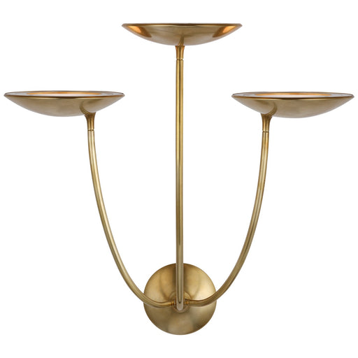 Visual Comfort Signature - TOB 2785HAB - LED Wall Sconce - Keira - Hand-Rubbed Antique Brass