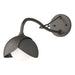 Hubbardton Forge - 201377-SKT-14-20-GG0711 - One Light Wall Sconce - Brooklyn - Oil Rubbed Bronze