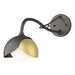 Hubbardton Forge - 201377-SKT-14-86-GG0711 - One Light Wall Sconce - Brooklyn - Oil Rubbed Bronze