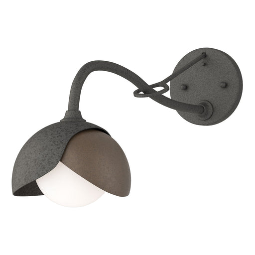 Hubbardton Forge - 201377-SKT-20-05-GG0711 - One Light Wall Sconce - Brooklyn - Natural Iron