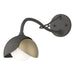 Hubbardton Forge - 201377-SKT-20-84-GG0711 - One Light Wall Sconce - Brooklyn - Natural Iron