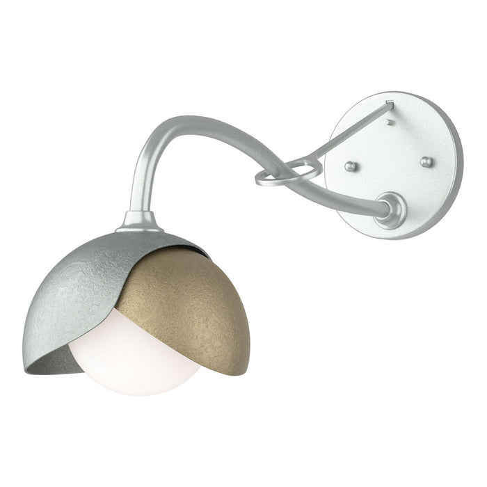 Hubbardton Forge - 201377-SKT-82-84-GG0711 - One Light Wall Sconce - Brooklyn - Vintage Platinum