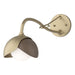 Hubbardton Forge - 201377-SKT-84-05-GG0711 - One Light Wall Sconce - Brooklyn - Soft Gold