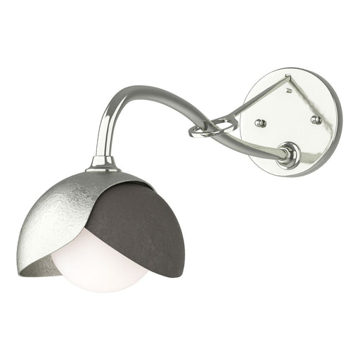 Hubbardton Forge - 201377-SKT-85-07-GG0711 - One Light Wall Sconce - Brooklyn - Sterling