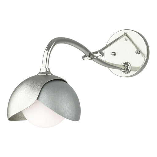 Hubbardton Forge - 201377-SKT-85-82-GG0711 - One Light Wall Sconce - Brooklyn - Sterling