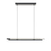 AFX Lighting - IDRP0344LAJUDBK - LED Linear Pendant - Indra - Black