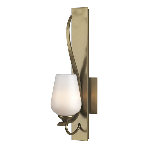 Hubbardton Forge - 203035-SKT-86-GG0303 - One Light Wall Sconce - Flora - Modern Brass