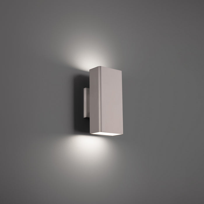 W.A.C. Lighting - WS-W17310-40-AL - LED Outdoor Wall Sconce - Edgey - Brushed Aluminum