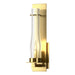 Hubbardton Forge - 204255-SKT-86-II0213 - One Light Wall Sconce - New Town - Modern Brass