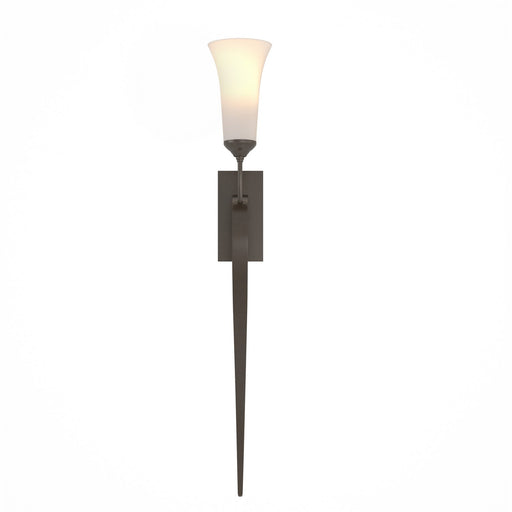 Hubbardton Forge - 204526-SKT-14-GG0068 - One Light Wall Sconce - Sweeping Taper - Oil Rubbed Bronze
