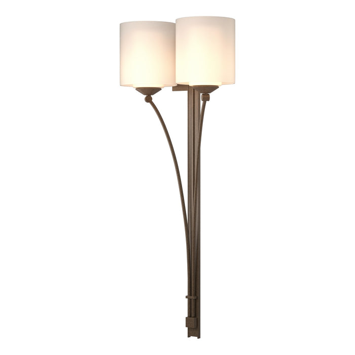 Hubbardton Forge - 204672-SKT-05-GG0169 - Two Light Wall Sconce - Formae - Bronze