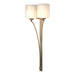 Hubbardton Forge - 204672-SKT-84-GG0169 - Two Light Wall Sconce - Formae - Soft Gold