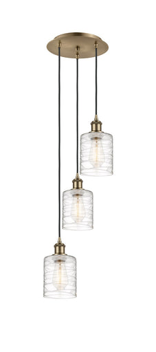 Ballston LED Pendant Antique Brass